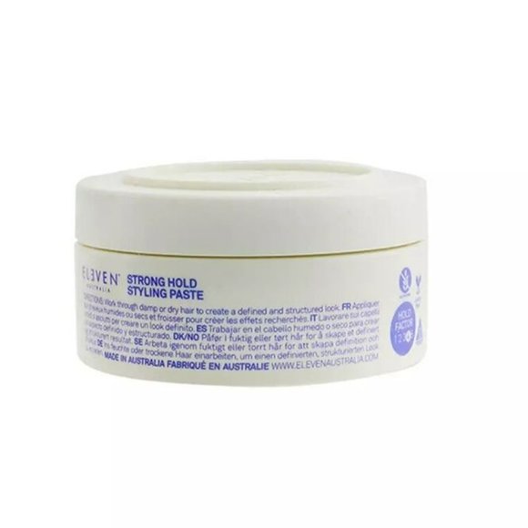 Eleven Australia Strong Hold Styling Paste 3 Oz Hold Factor- 4 - Picture 6 of 7